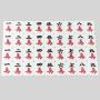 Mahjong Set - 156 Tiles, Malaysia/Singapore, Blue or Green