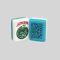 Custom Leopard Print Mahjong Tiles - lllM Brand