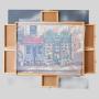 Wooden Puzzle Table, Foldable, Angel Theme, OEM ODM