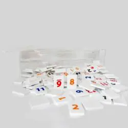 Custom Luxe Acrylic Rummy Tile Game Set