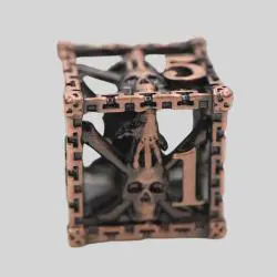 Metal Skull DND Dice Set - 7pcs Zinc Alloy