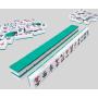 Luxury PU Leather Mahjong Game Set Travel Case Box YBS