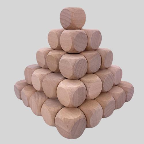 Custom Lotus Dice - Bulk Wooden Dice Sets