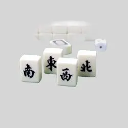 Custom 29mm Mahjong Set - 144pcs Ivory Melamine Game Tiles