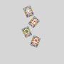 Mahjong Sand Table - Decorative & Durable Fashion Desktop Game