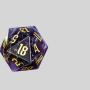 Amethyst Dice Set - D&D Polyhedral Dice