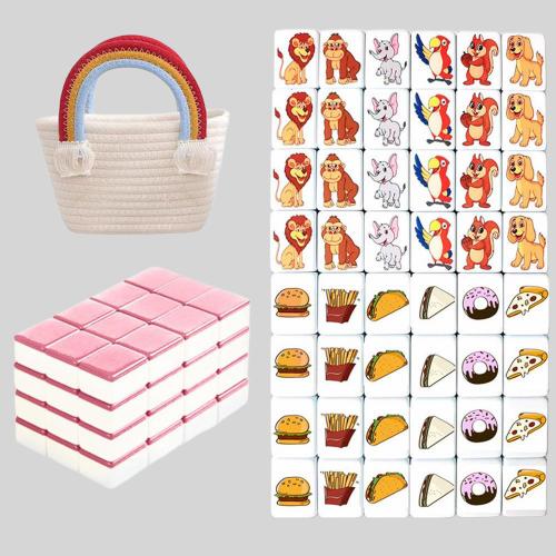 National Flag Mahjong Set - Melamine Outdoor Game Board