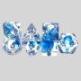 LM Factory DND Dice Set - 6 Sided with Cup