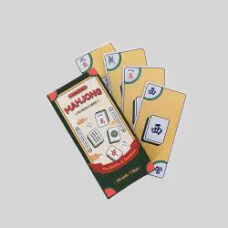 144PCS Mahjong Poker Set - Advertising Paper Card Game