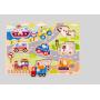 Wooden Vehicle Jigsaw Puzzle for Kids - Tooky Toy