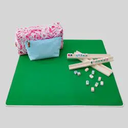 Custom Travel Mahjong Set - Portable Mini American Mahjong Tiles