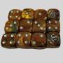 Acrylic Resin Dice - Custom 2 Color Logo D6 Dice