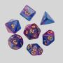 7 Pcs Polyhedral Dice Set - D20 D12 D10 Games Dice