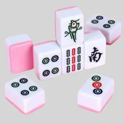 Custom Magnetic Glitter Mahjong Tiles - TC Brand