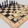 Wooden 3-in-1 Chess Checkers Backgammon Set for Kids Adults