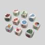 Custom Printed Logo Dice - JMS D014 Acrylic 6-Sided Dice