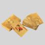 Custom Gold Foil Poker Set - Waterproof Travel Game