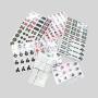 High Quality Melamine Mahjong Set - 144 Tiles, Customized Logo