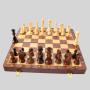 Custom Wood Chess Set - Bamboo, OEM/ODM, 24x24cm