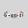 Craft Wolf Stainless Steel Mahjong Bracelet Wholesale OEM
