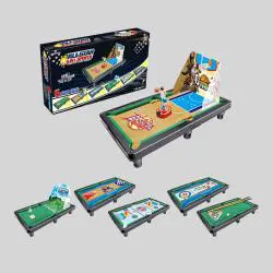 6-in-1 Kids Game Table - Sports & Fun Toys