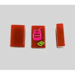 Custom Logo Mahjong Set Acrylic Tiles Game Board Decoration