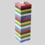 Colorful Wooden Tumble Tower Game Set – Dice & Penalty Cards Colorful Wooden Tumble Tower Game Set – Dice & Penalty Cards