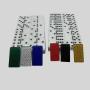Custom Adult Dominoes Set - 28 Colored Tiles