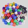 Acrylic Dice Bulk, Custom Logo DND Board Game Dice