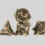 Custom D&D Metal Dice Set - 7PC Wholesale