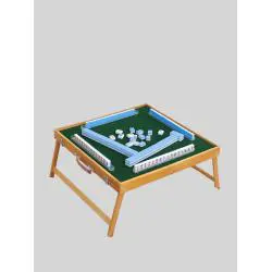 Portable Folding Mahjong Table - Outdoor Travel Camping Game Set