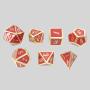 Metal Polyhedral Dice Set - Wholesale, Custom MF D1-D20