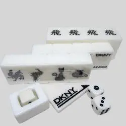 Custom Opaque Acrylic Mahjong Tiles - Luxury, Engraved