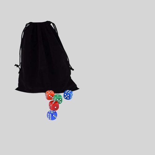 Custom Printed Dice Wholesale - 16mm Square Plastic Dice