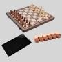 High Quality Portable Chess Set - Classic Wooden Game