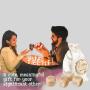 Love Dice Game Set – Wooden Anniversary Gift for Couples