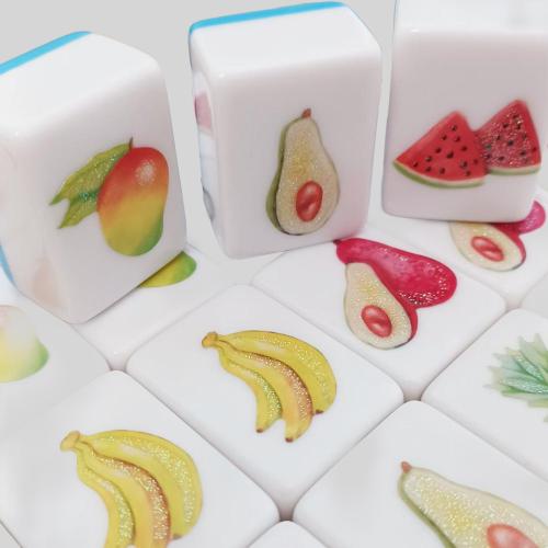 Seaside Escape Mahjong Tiles - Custom 3D Game Set