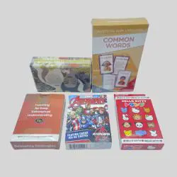 PVC Poker Deck - Black & Gold UV Printing - Waterproof Sublimation Cards With Box