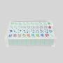 Custom Colorful Mahjong Set - Acrylic Game for Party Entertainment