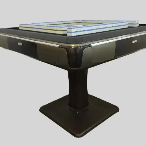 Automatic Foldable Mahjong Table - Red Wood Mahjong Table Automatic Foldable Mahjong Table - Red Wood Mahjong Table