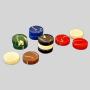 Marbleized Backgammon Checkers - Colorful & Smooth Game Set