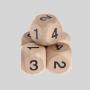 Custom Wooden Dice, Party Game Cubes, Factory Direct