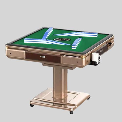 Folding Mahjong Table - 144 Tiles & Metal Legs
