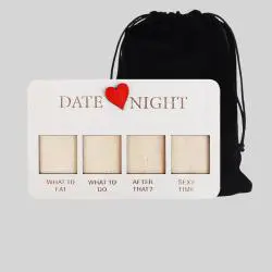 Wooden Dice Date Night Gift - Custom Valentine's Day Ideas