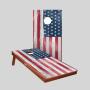 Outdoor Wood Cornhole Set - Regulation Games with Bags & Case