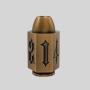 Antique Copper D&D Dice Set - 6 Pcs Polyhedral Dice