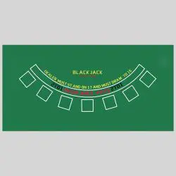 Poker Mat, 120x60cm, Custom Rubber Table, Linkway