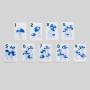Custom Colorful Mahjong Set - Acrylic Game for Party Entertainment