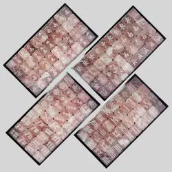 High-End Custom Stone Jade Mahjong Tiles - Collection Gift