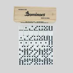 Double 6 Domino Set - Wholesale, Custom Logo, Wooden Box